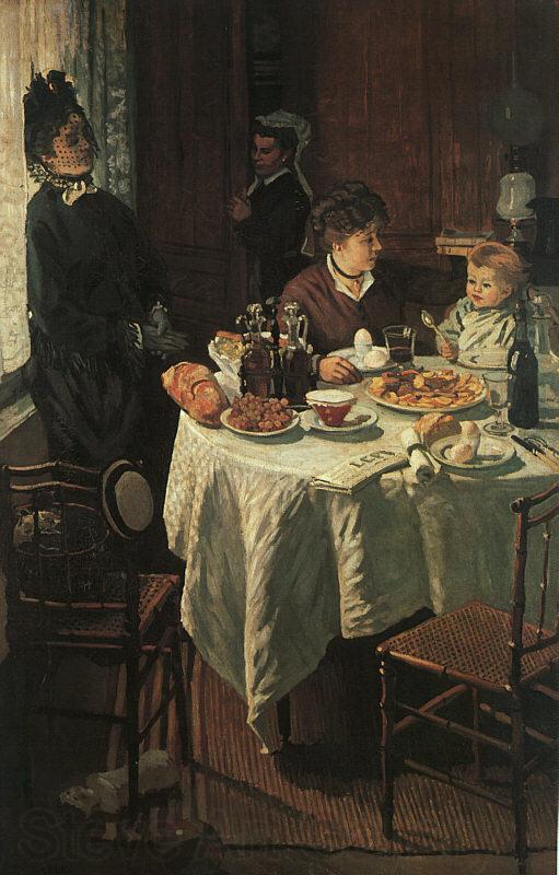Claude Monet The Luncheon Norge oil painting art